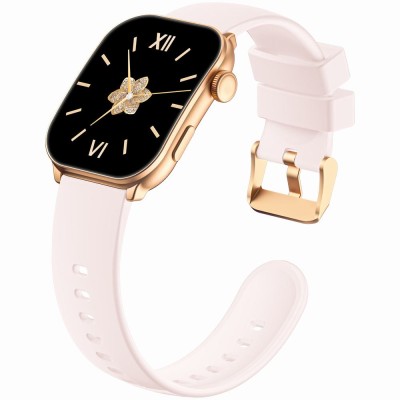 Smartwatch Damski Gravity GT28-6 na pasku gumowym w kolorze Różowe Złoto/Różowy o szerokości 22mm