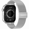 Smartwatch Damski Gravity GT28-9 na pasku gumowym w kolorze Srebrny/Czarny o szerokości 22mm