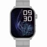 Smartwatch Damski Gravity GT28-10 na pasku gumowym w kolorze Srebrny/Biały o szerokości 22mm