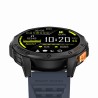 Smartwatch Męski Gravity GT24-1 na pasku gumowym w kolorze Czarny/Granatowy o szerokości 22mm