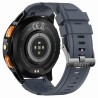 Smartwatch Męski Gravity GT24-1 na pasku gumowym w kolorze Czarny/Granatowy o szerokości 22mm