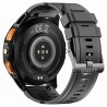 Smartwatch Męski Gravity GT24-1 na pasku gumowym w kolorze Czarny/Granatowy o szerokości 22mm