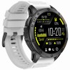 Smartwatch Męski Gravity GT24-2 na pasku gumowym w kolorze Czarny/Biały o szerokości 22mm