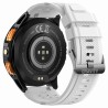 Smartwatch Męski Gravity GT24-2 na pasku gumowym w kolorze Czarny/Biały o szerokości 22mm