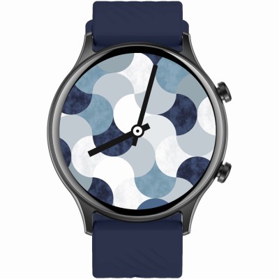 Smartwatch Męski Gravity GT19-1 na pasku gumowym w kolorze Czarny/Czarny o szerokości 22mm