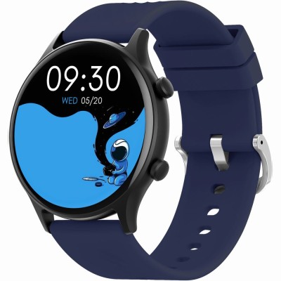 Smartwatch Męski Gravity GT19-1 na pasku gumowym w kolorze Czarny/Czarny o szerokości 22mm