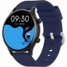 Smartwatch Męski Gravity GT19-1 na pasku gumowym w kolorze Czarny/Czarny o szerokości 22mm