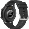 Smartwatch Męski Gravity GT19-1 na pasku gumowym w kolorze Czarny/Czarny o szerokości 22mm
