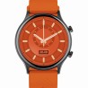 Smartwatch Męski Gravity GT19-2 na pasku gumowym w kolorze Czarny/Pomarańczowy o szerokości 22mm
