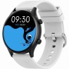 Smartwatch Damski Gravity GT19-3 na pasku gumowym w kolorze Czarny/Biały o szerokości 22mm