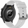 Smartwatch Damski Gravity GT19-3 na pasku gumowym w kolorze Czarny/Biały o szerokości 22mm