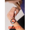 Smartwatch Damski Gravity GT19-4 na pasku gumowym w kolorze Różowy/Różowy o szerokości 22mm