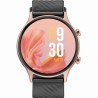Smartwatch Damski Gravity GT19-4 na pasku gumowym w kolorze Różowy/Różowy o szerokości 22mm