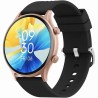 Smartwatch Damski Gravity GT19-4 na pasku gumowym w kolorze Różowy/Różowy o szerokości 22mm