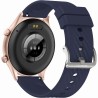 Smartwatch Damski Gravity GT19-6 na pasku gumowym w kolorze Różowy/Granatowy o szerokości 22mm