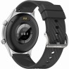 Smartwatch Damski Gravity GT19-7 na pasku gumowym w kolorze Srebrny/Biały o szerokości 22mm