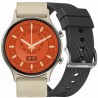 Smartwatch Damski Gravity GT19-8 na pasku gumowym w kolorze Złoty/Złoty o szerokości 22mm