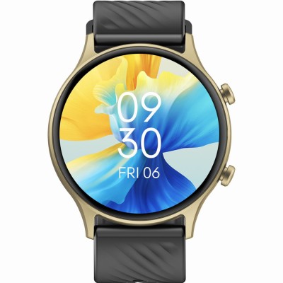 Smartwatch Damski Gravity GT19-8 na pasku gumowym w kolorze Złoty/Złoty o szerokości 22mm