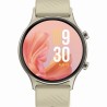 Smartwatch Damski Gravity GT19-8 na pasku gumowym w kolorze Złoty/Złoty o szerokości 22mm