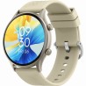 Smartwatch Damski Gravity GT19-8 na pasku gumowym w kolorze Złoty/Złoty o szerokości 22mm