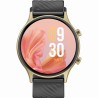 Smartwatch Damski Gravity GT19-9 na pasku gumowym w kolorze Stare Złoto/Biały o szerokości 22mm