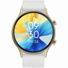 Smartwatch Damski Gravity GT19-9 na pasku gumowym w kolorze Stare Złoto/Biały o szerokości 22mm