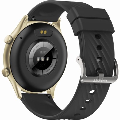 Smartwatch Damski Gravity GT19-9 na pasku gumowym w kolorze Stare Złoto/Biały o szerokości 22mm