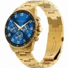 Smartwatch Męski Gravity GT16-1 na bransolecie stalowej w kolorze Złoty/Złoty o szerokości 22mm