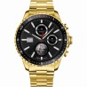 Smartwatch Męski Gravity GT16-1 na bransolecie stalowej w kolorze Złoty/Złoty o szerokości 22mm