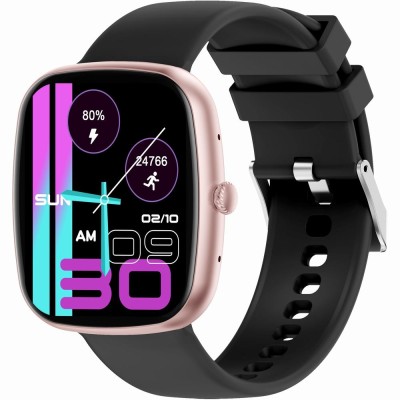 Smartwatch Damski Gravity GT18-1 na pasku gumowym w kolorze Różowy/Różowy o szerokości 22mm