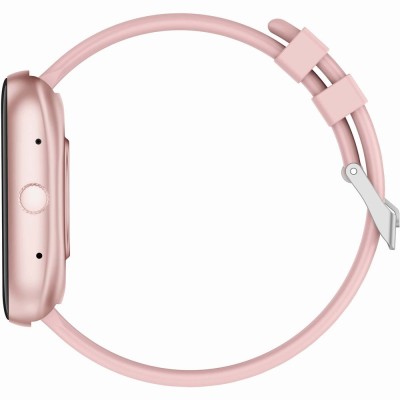 Smartwatch Damski Gravity GT18-1 na pasku gumowym w kolorze Różowy/Różowy o szerokości 22mm