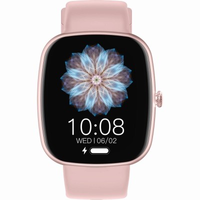 Smartwatch Damski Gravity GT18-3 na pasku gumowym w kolorze Różowy/Granatowy o szerokości 22mm