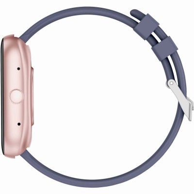 Smartwatch Damski Gravity GT18-3 na pasku gumowym w kolorze Różowy/Granatowy o szerokości 22mm
