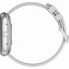 Smartwatch Damski Gravity GT18-5 na pasku gumowym w kolorze Srebrny/Szary o szerokości 22mm