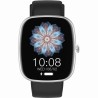 Smartwatch Męski Gravity GT18-6 na pasku gumowym w kolorze Srebrny/Granatowy o szerokości 22mm