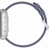 Smartwatch Męski Gravity GT18-6 na pasku gumowym w kolorze Srebrny/Granatowy o szerokości 22mm