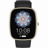 Smartwatch Damski Gravity GT18-7 na pasku gumowym w kolorze Złoty/Złoty o szerokości 22mm