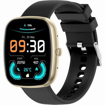 Smartwatch Damski Gravity GT18-7 na pasku gumowym w kolorze Złoty/Złoty o szerokości 22mm