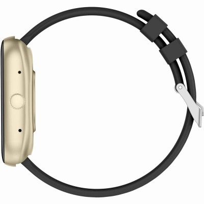 Smartwatch Damski Gravity GT18-7 na pasku gumowym w kolorze Złoty/Złoty o szerokości 22mm