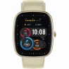 Smartwatch Damski Gravity GT18-8 na pasku gumowym w kolorze Złoty/Złoty o szerokości 22mm
