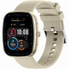 Smartwatch Damski Gravity GT18-8 na pasku gumowym w kolorze Złoty/Złoty o szerokości 22mm