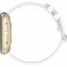 Smartwatch Damski Gravity GT18-8 na pasku gumowym w kolorze Złoty/Złoty o szerokości 22mm