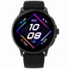 Smartwatch Damski Gravity GT12-1 na bransolecie mesh w kolorze Czarny/Czarny o szerokości 22mm