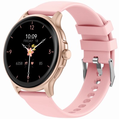 Smartwatch Damski Gravity GT12-3 na bransolecie mesh w kolorze Różowe Złoto/Różowe Złoto o szerokości 22mm