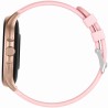 Smartwatch Damski Gravity GT12-3 na bransolecie mesh w kolorze Różowe Złoto/Różowe Złoto o szerokości 22mm