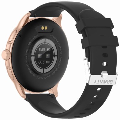 Smartwatch Damski Gravity GT12-4 na bransolecie mesh w kolorze Różowe Złoto/Różowe Złoto o szerokości 22mm