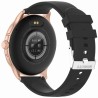 Smartwatch Damski Gravity GT12-4 na bransolecie mesh w kolorze Różowe Złoto/Różowe Złoto o szerokości 22mm