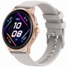 Smartwatch Damski Gravity GT12-5 na bransolecie mesh w kolorze Różowe Złoto/Różowe Złoto o szerokości 22mm