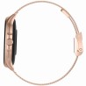 Smartwatch Damski Gravity GT12-5 na bransolecie mesh w kolorze Różowe Złoto/Różowe Złoto o szerokości 22mm