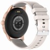 Smartwatch Damski Gravity GT12-5 na bransolecie mesh w kolorze Różowe Złoto/Różowe Złoto o szerokości 22mm